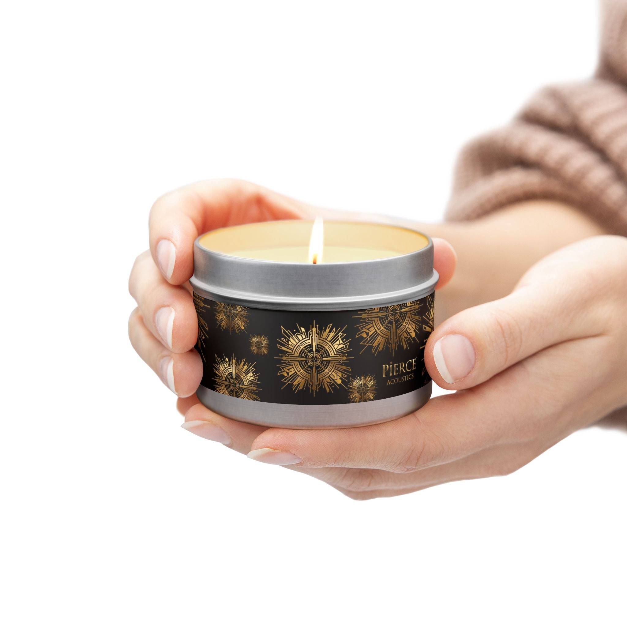 Pierce Acoustics Official Scented Tin Candles