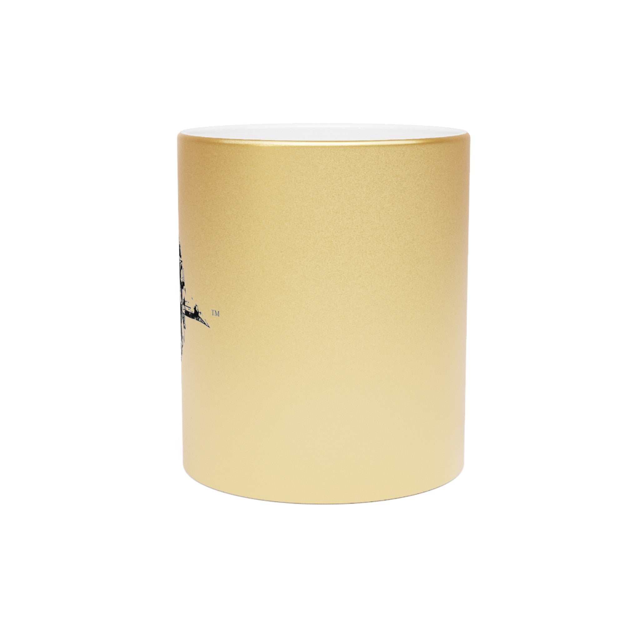 Pierce Acoustics Official Metallic Mug — Silver/Gold