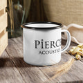 Pierce Acoustics Official Enamel Camp Mug