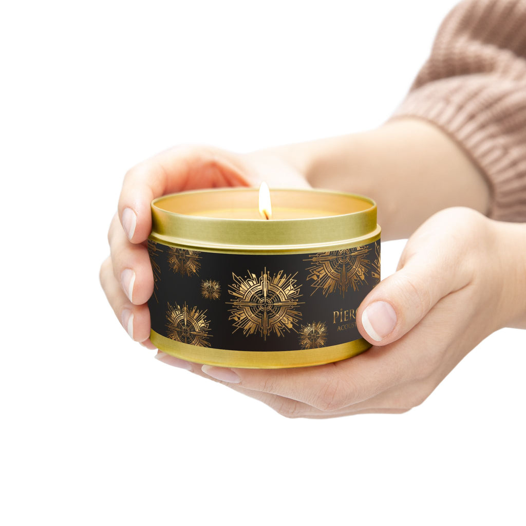 Pierce Acoustics Official Scented Tin Candles