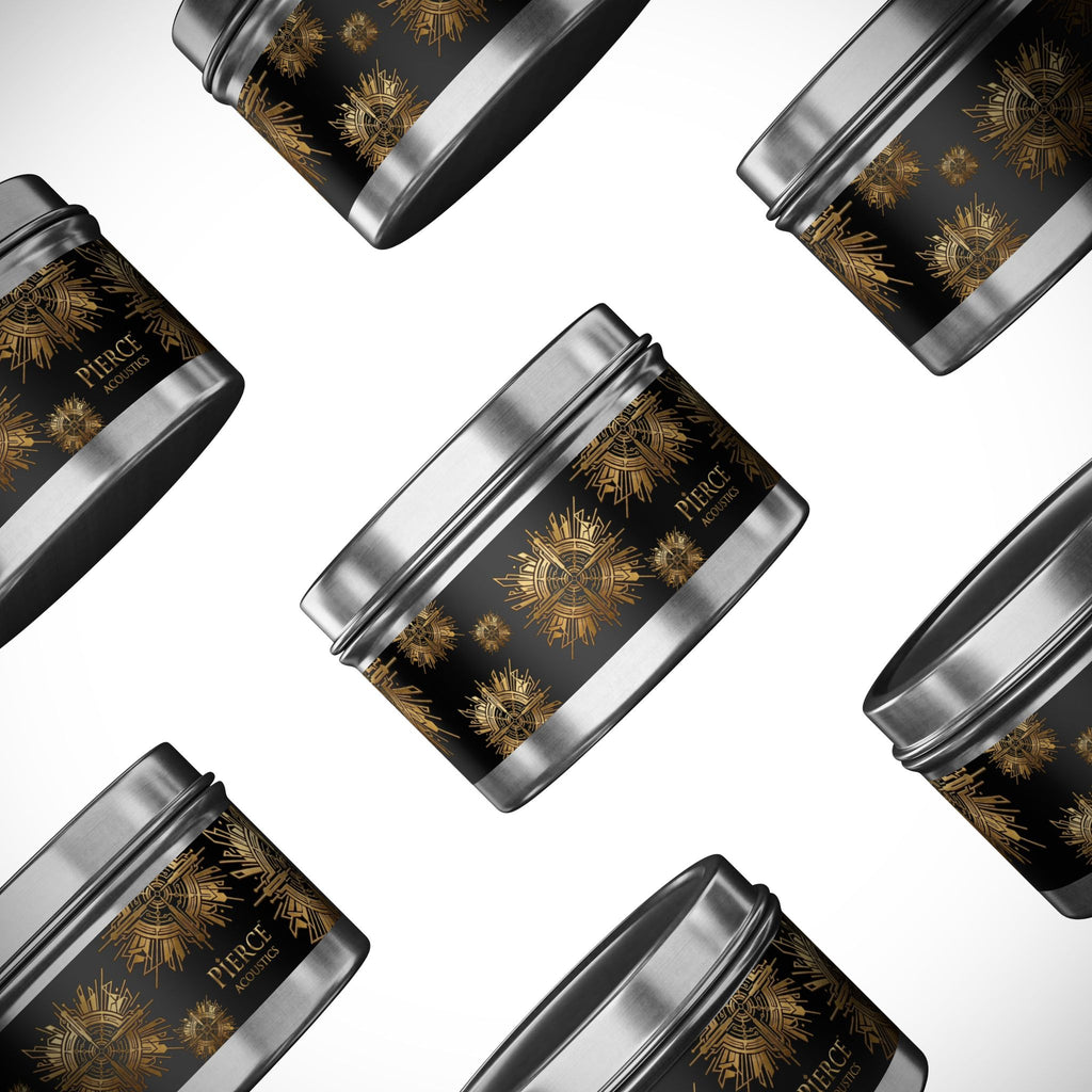 Pierce Acoustics Official Scented Tin Candles