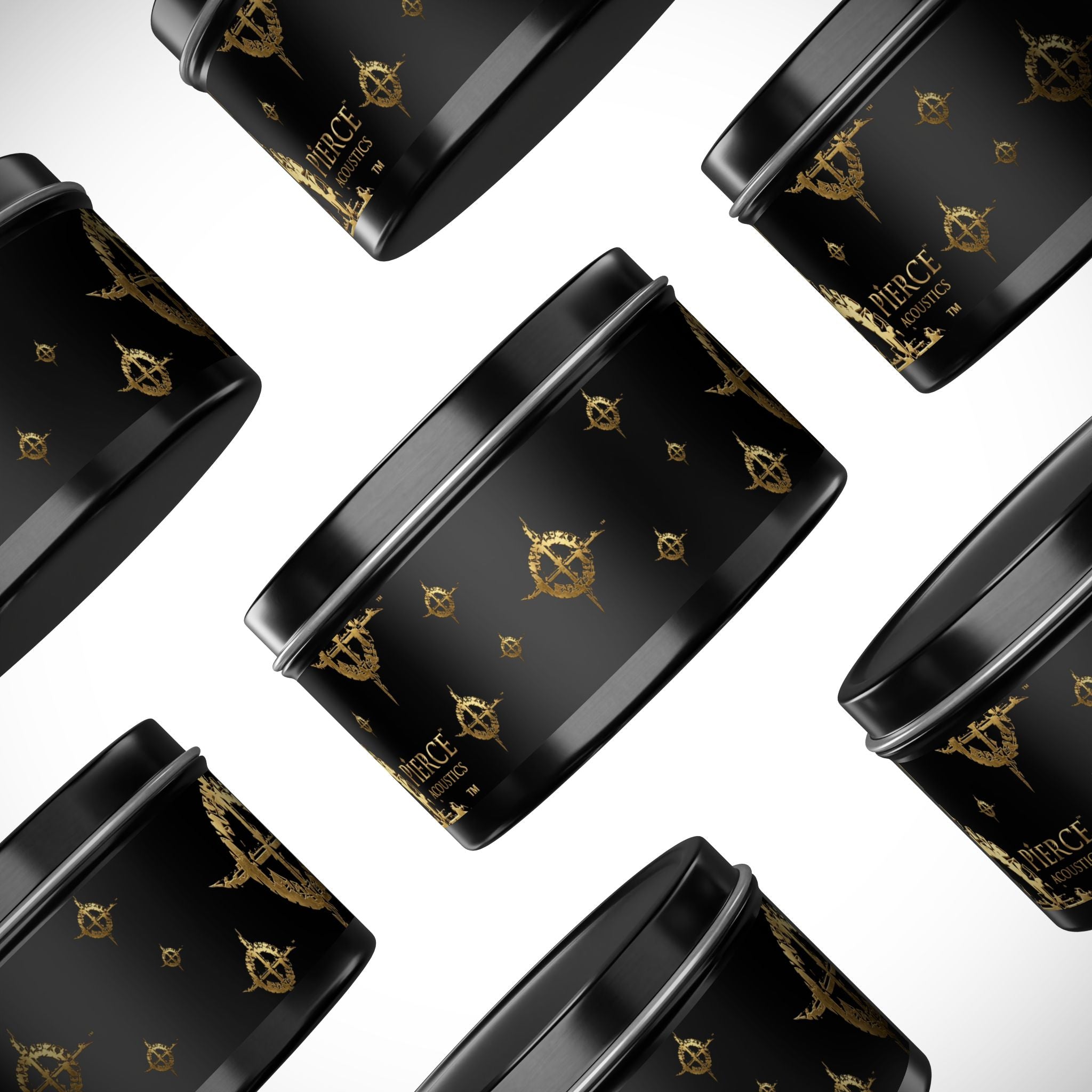 Pierce Acoustics Official Scented Tin Candle
