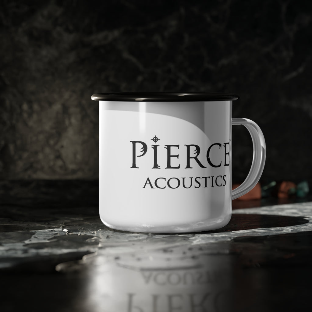 Pierce Acoustics Official Enamel Camp Mug