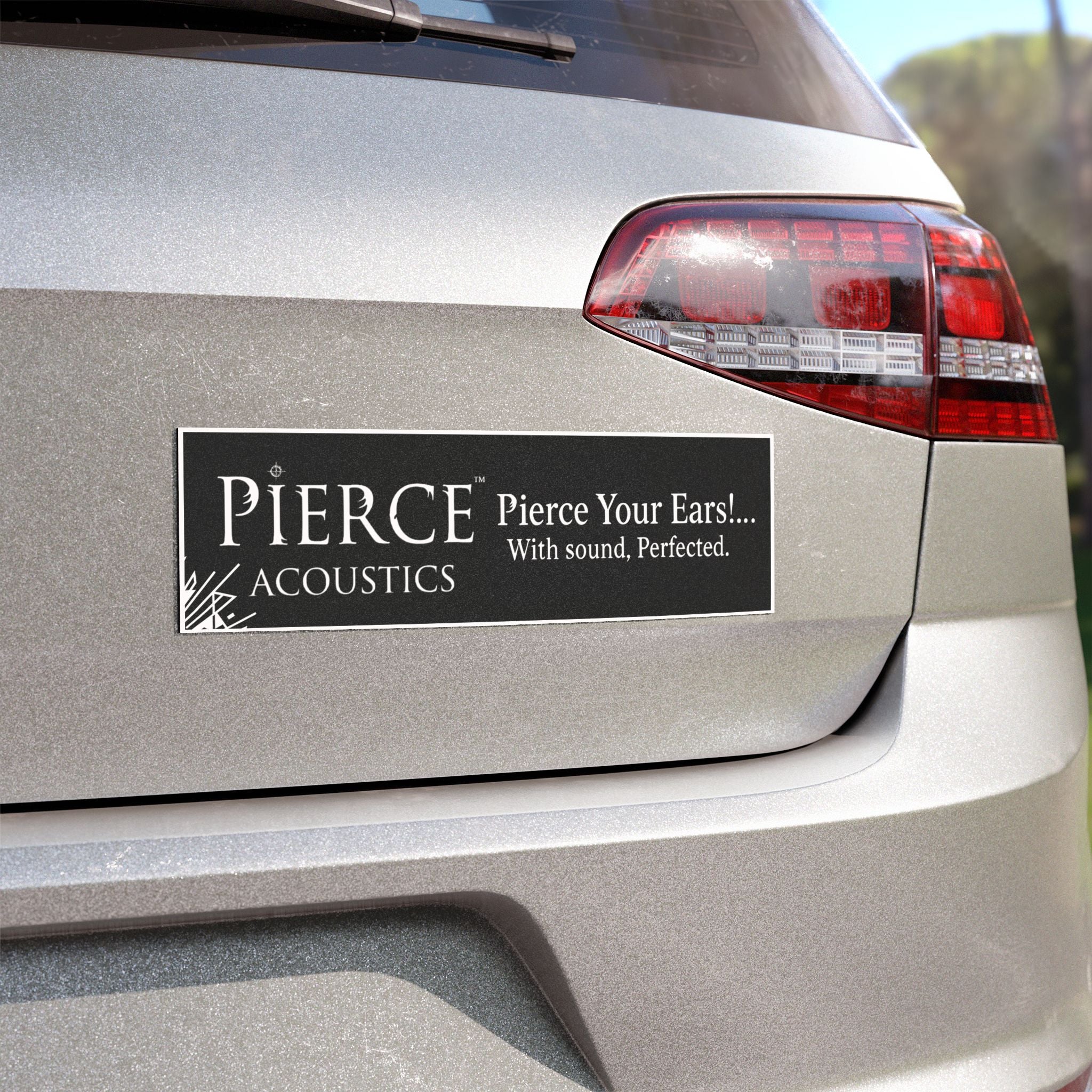 Pierce Acoustics Official Car Magnet
