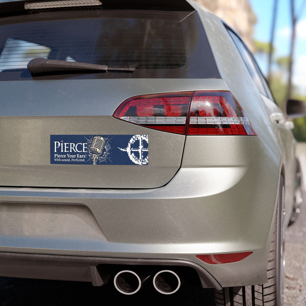 Pierce Acoustics Official Car Magnet