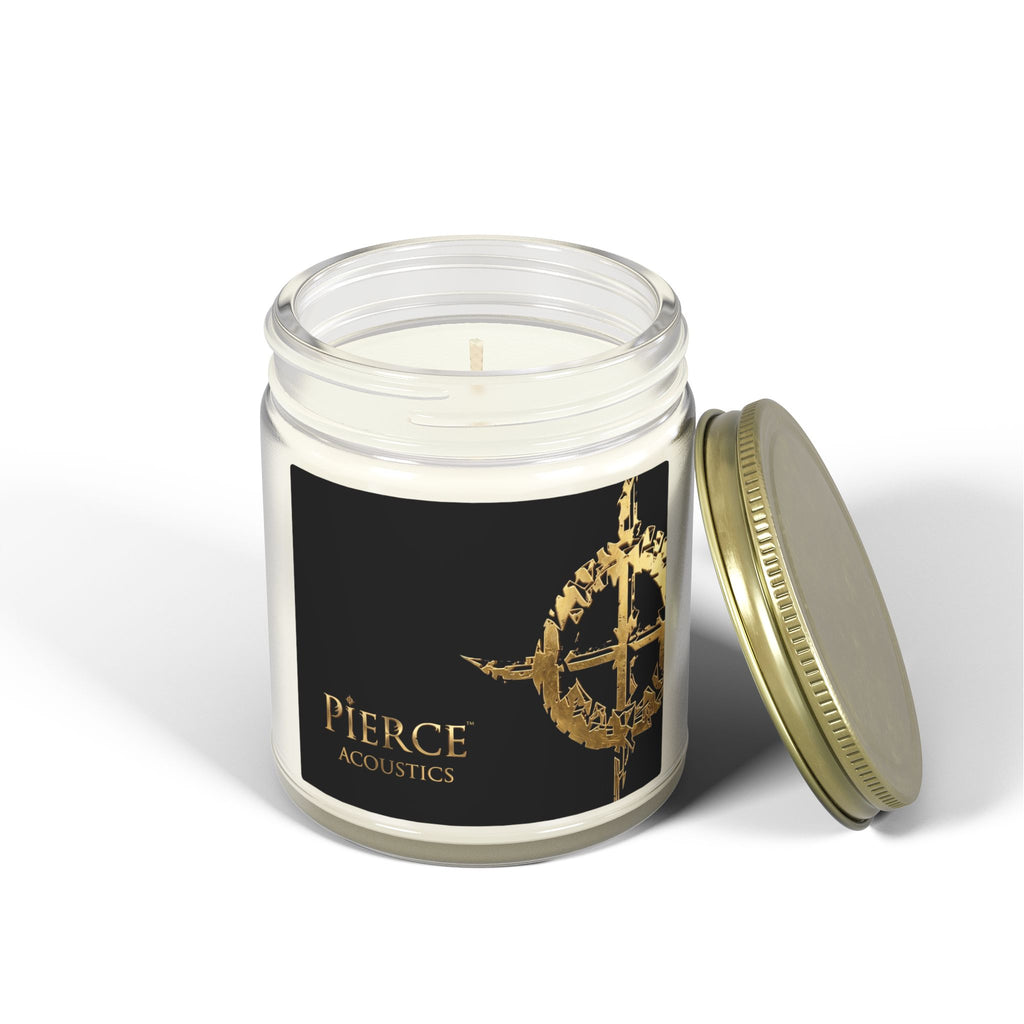 Pierce Acoustics Official Coconut Apricot Scented Candle (4oz & 9oz)