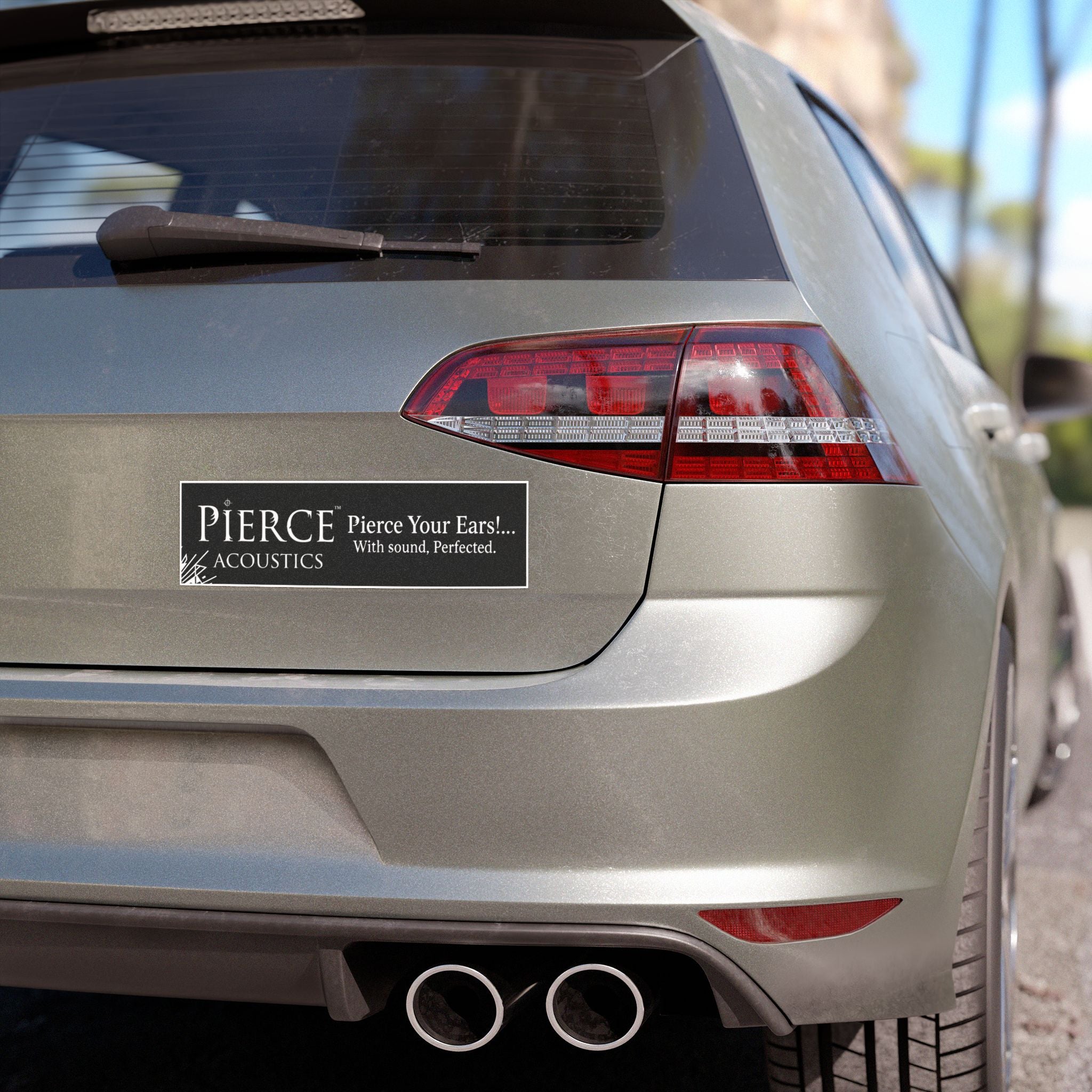 Pierce Acoustics Official Car Magnet