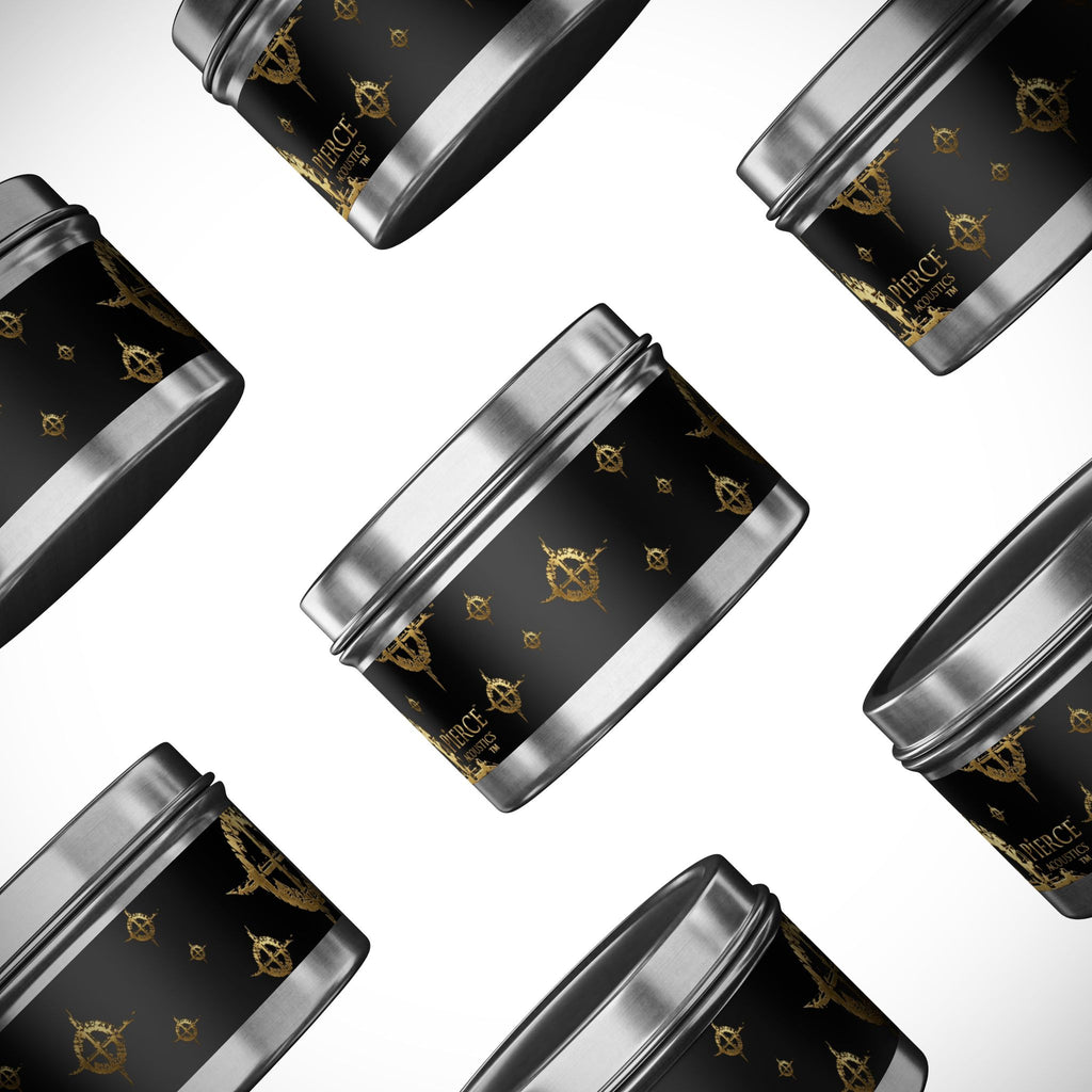 Pierce Acoustics Official Scented Tin Candle