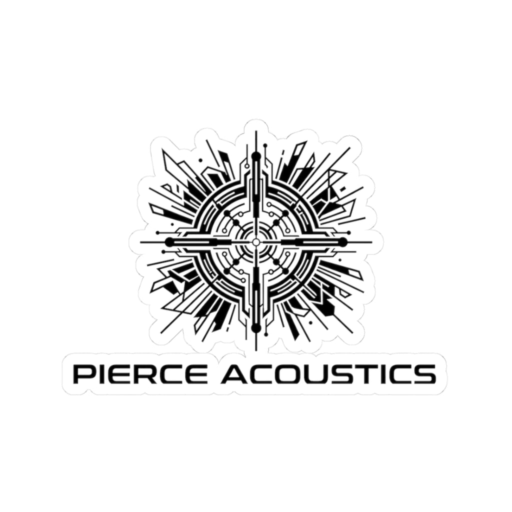 Pierce Acoustics Official Kiss Cut Sticker