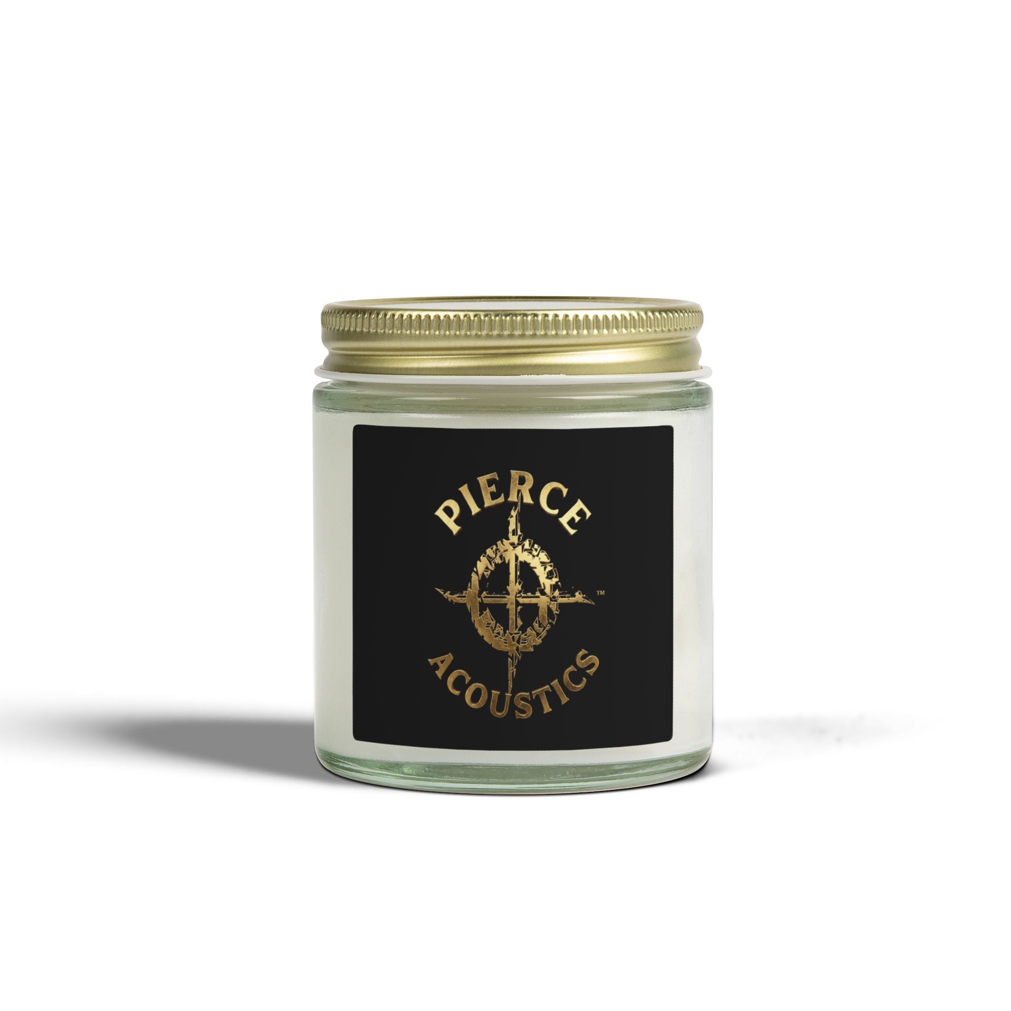 Pierce Acoustics Official Coconut Apricot Scented Candle (4oz/9oz)