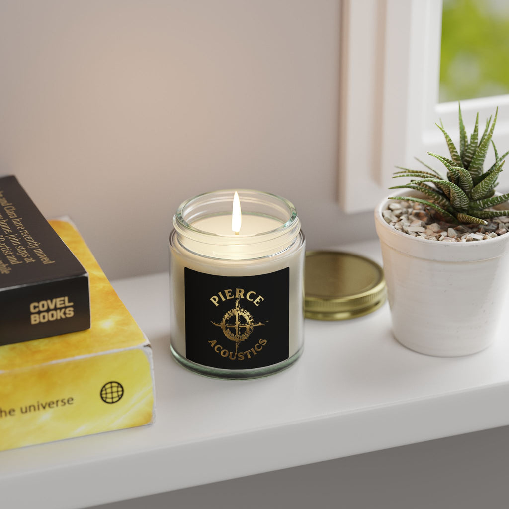 Pierce Acoustics Official Coconut Apricot Scented Candle (4oz/9oz)