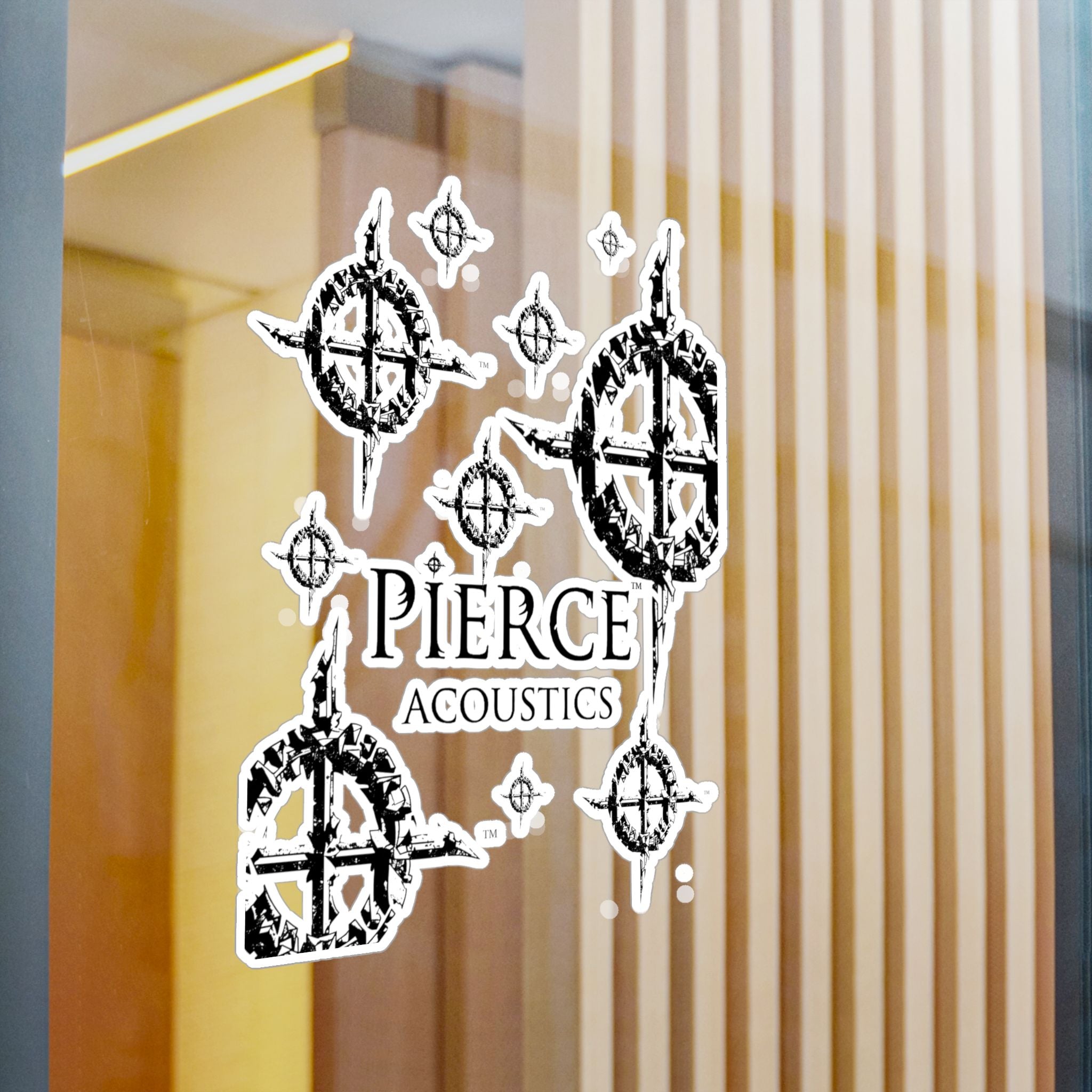 Pierce Acoustics Official Kiss-Cut Vinyl Decal