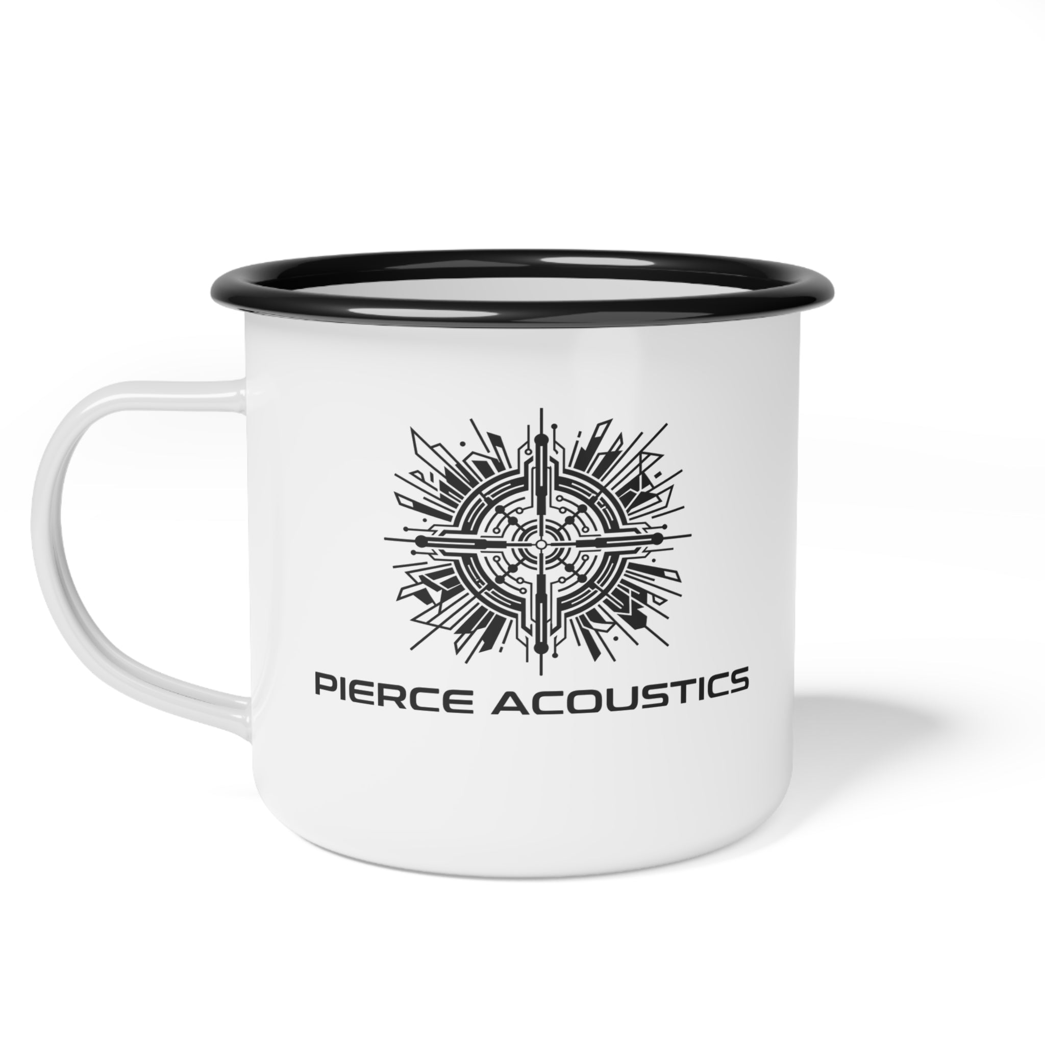 Pierce Acoustics Official Enamel Camp Cup
