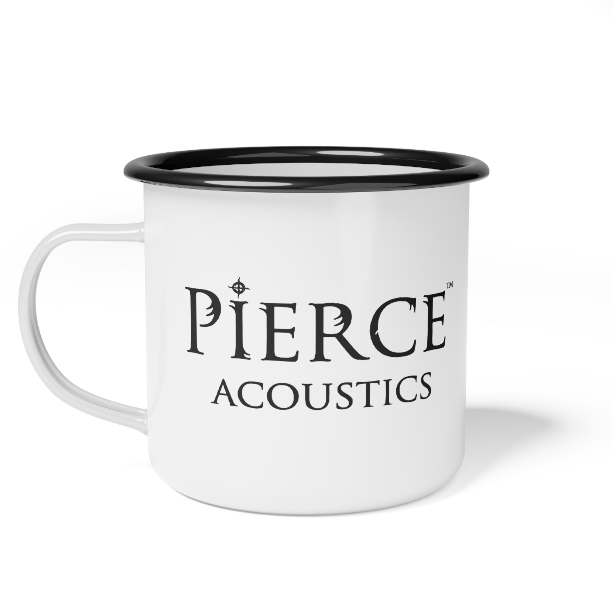 Pierce Acoustics Official Enamel Camp Mug