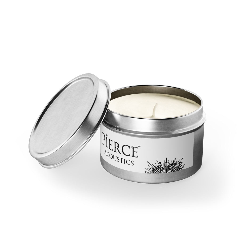 Pierce Acoustics Official Tin Scented Candle