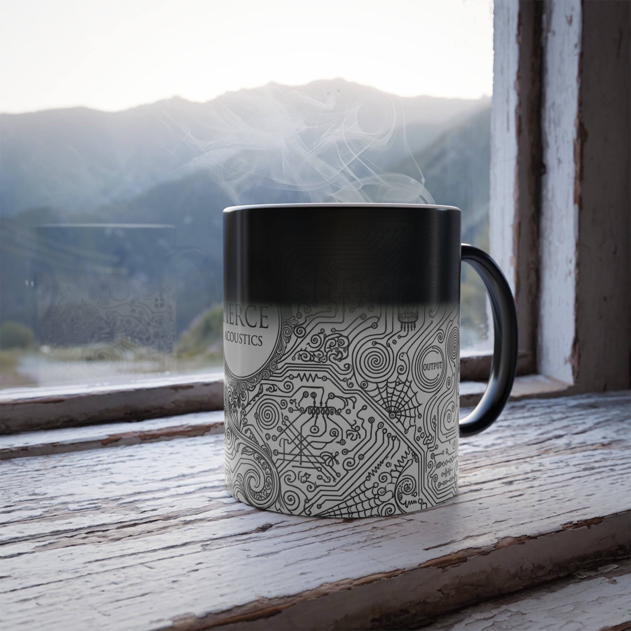 Pierce Acoustics Official Color Changing Mug