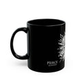 Pierce Acoustics Official Black Ceramic Mug