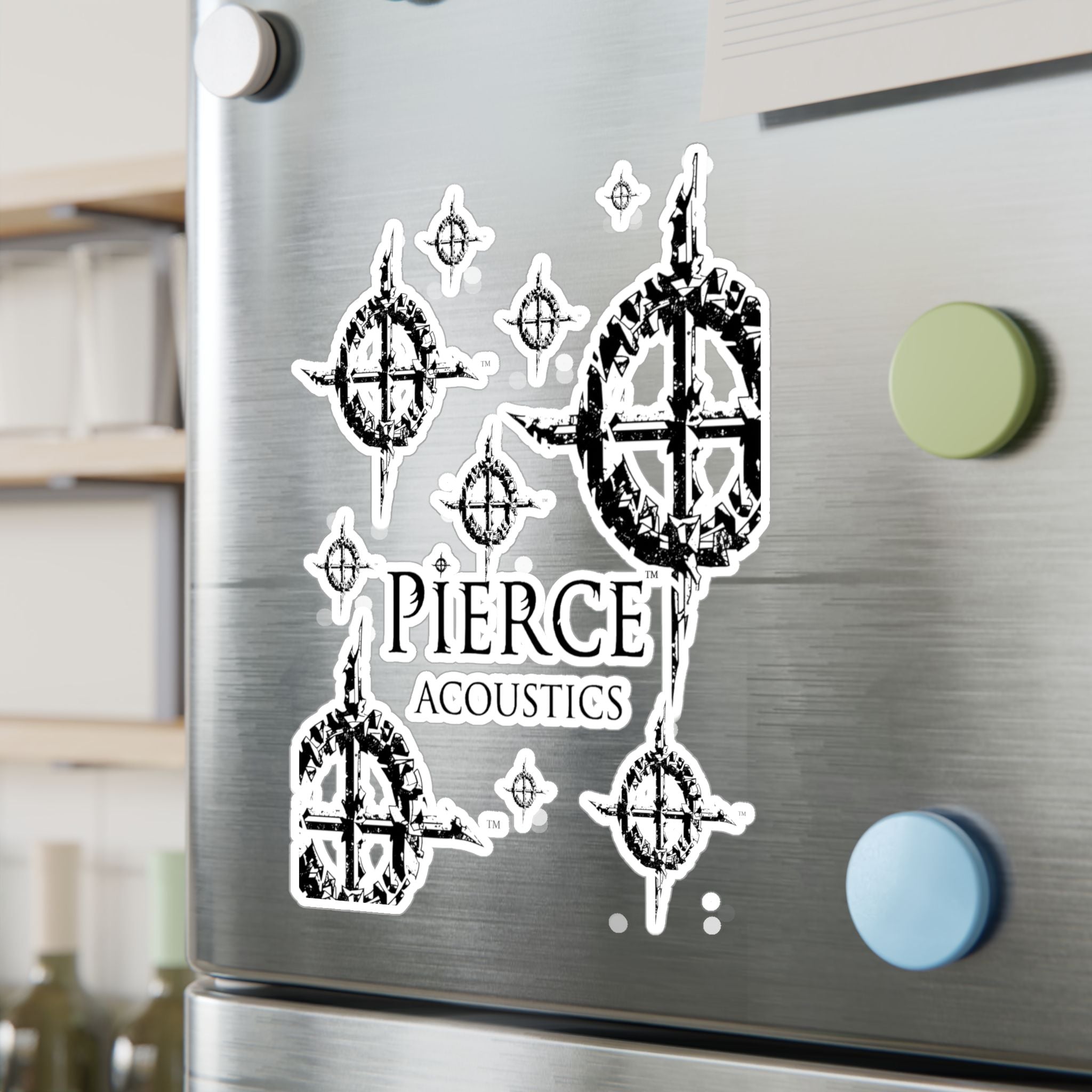 Pierce Acoustics Official Kiss-Cut Vinyl Decal