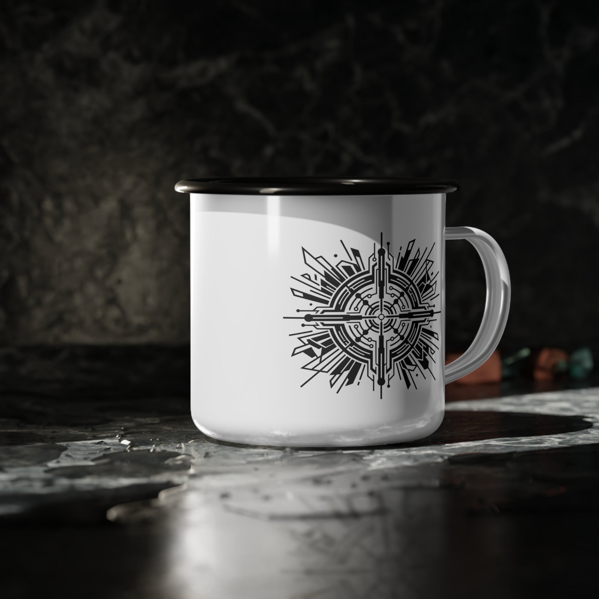 Pierce Acoustics Official Enamel Camp Cup