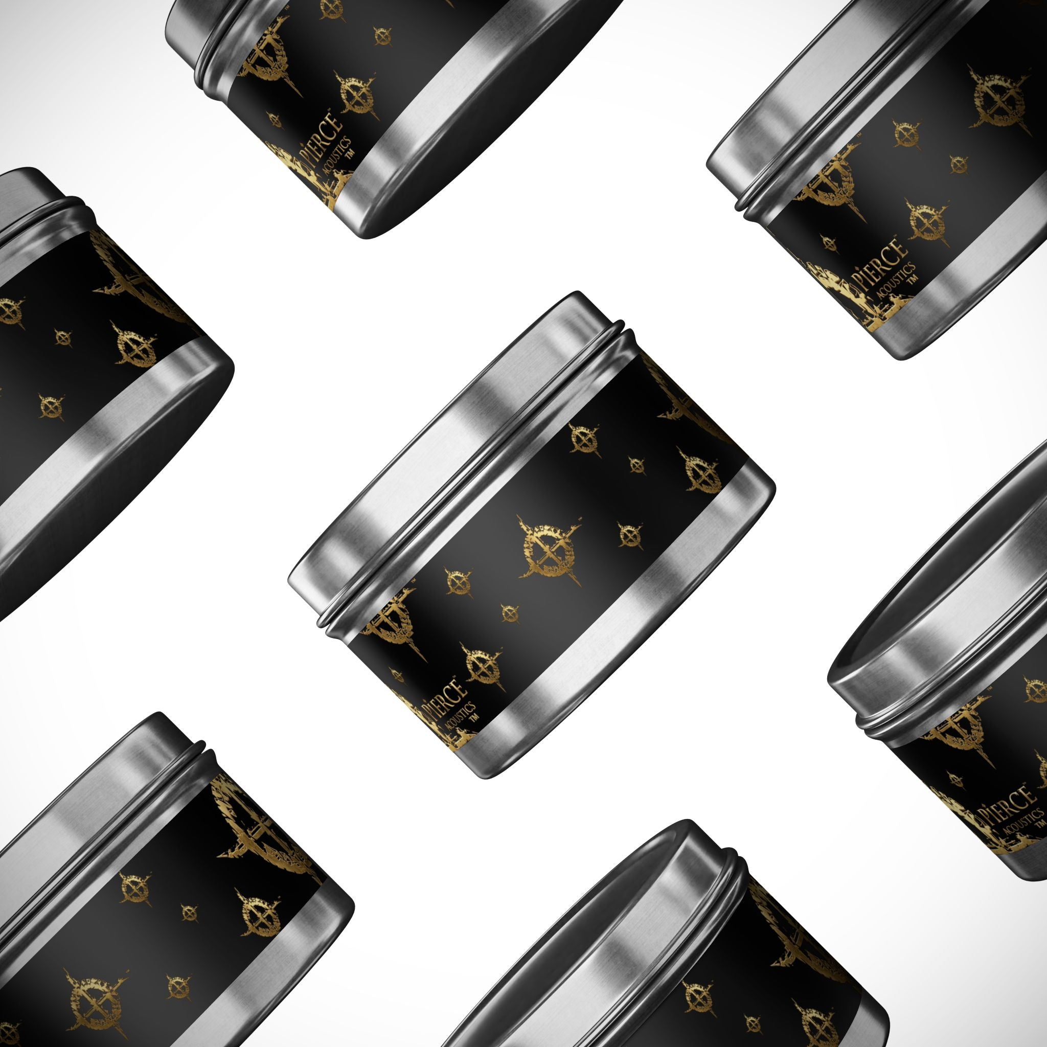 Pierce Acoustics Official Scented Tin Candle