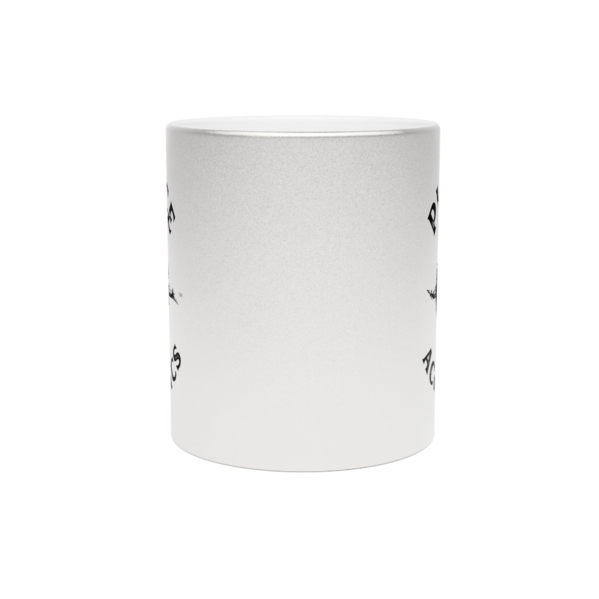 Pierce Acoustics Official Metallic Mug — Silver/Gold