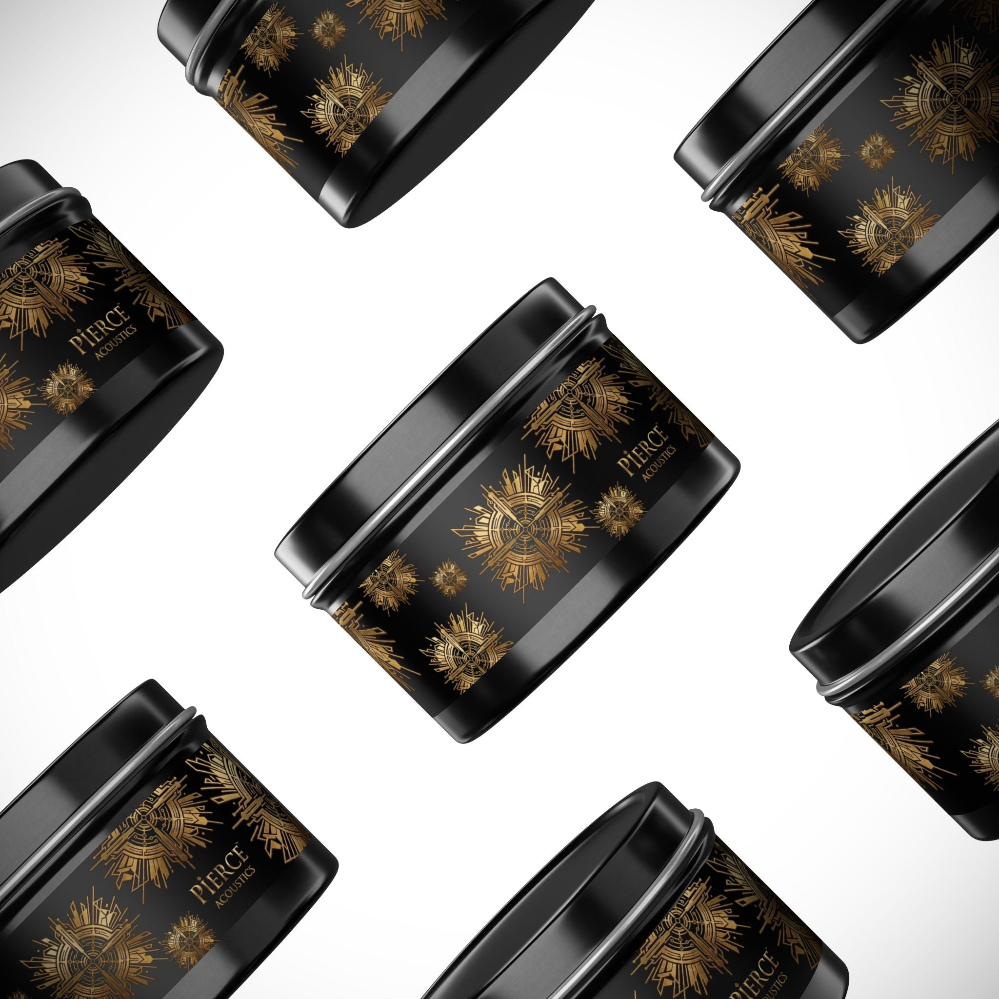 Pierce Acoustics Official Scented Tin Candles