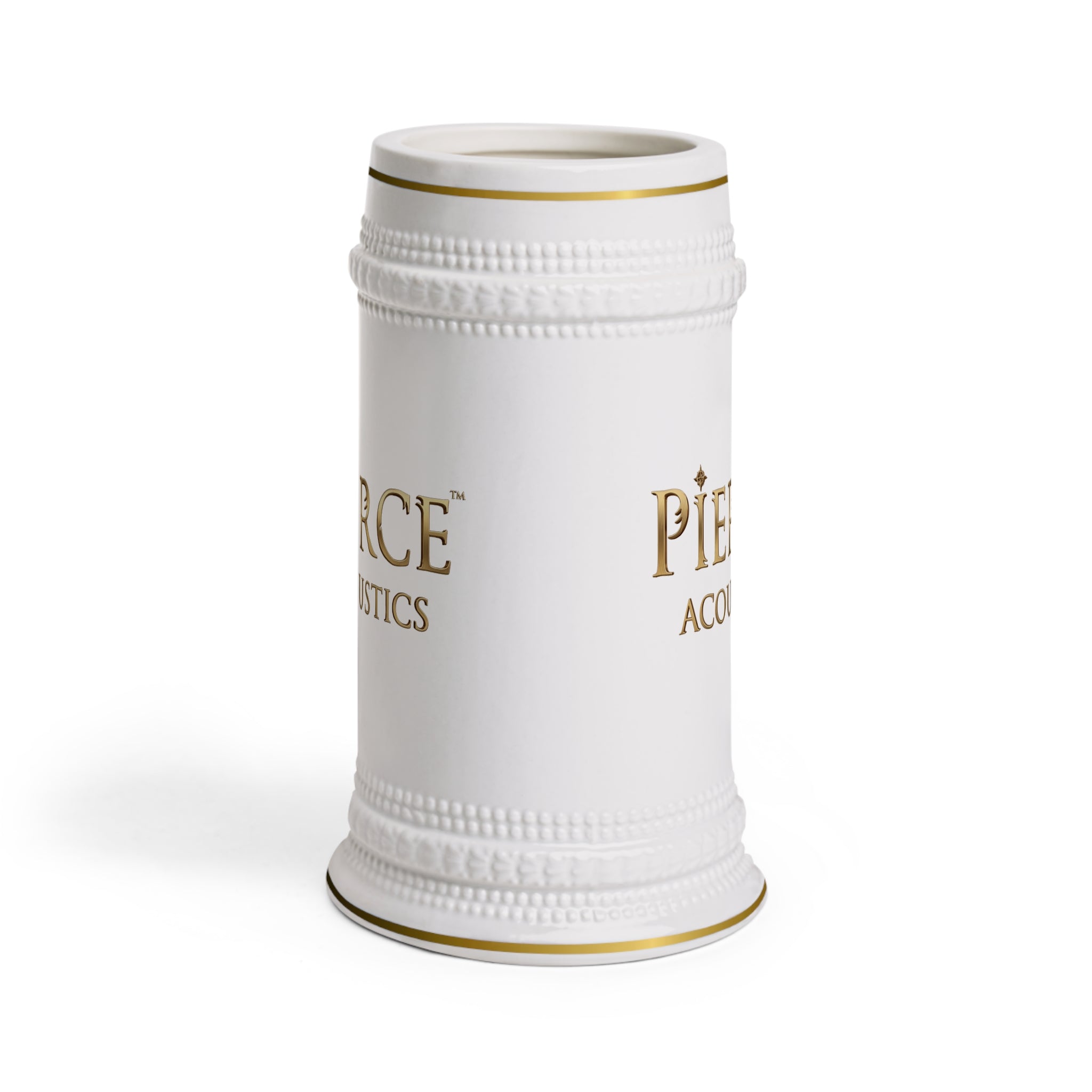 Pierce Acoustics Official Ceramic Beer Stein Mug