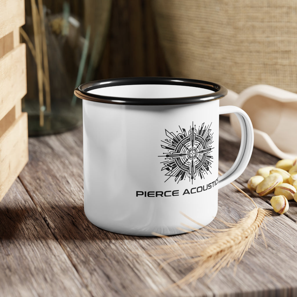 Pierce Acoustics Official Enamel Camp Cup