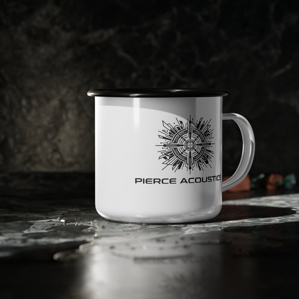 Pierce Acoustics Official Enamel Camp Cup