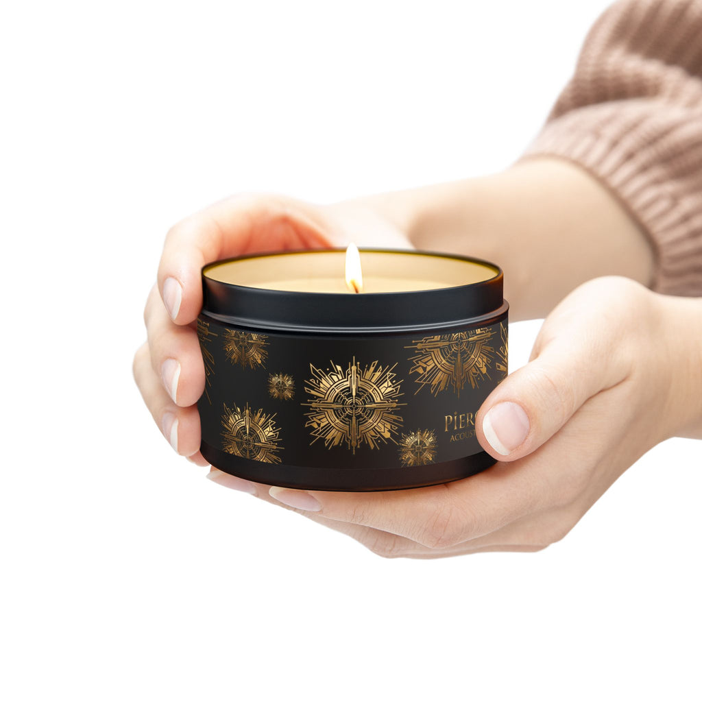 Pierce Acoustics Official Scented Tin Candles