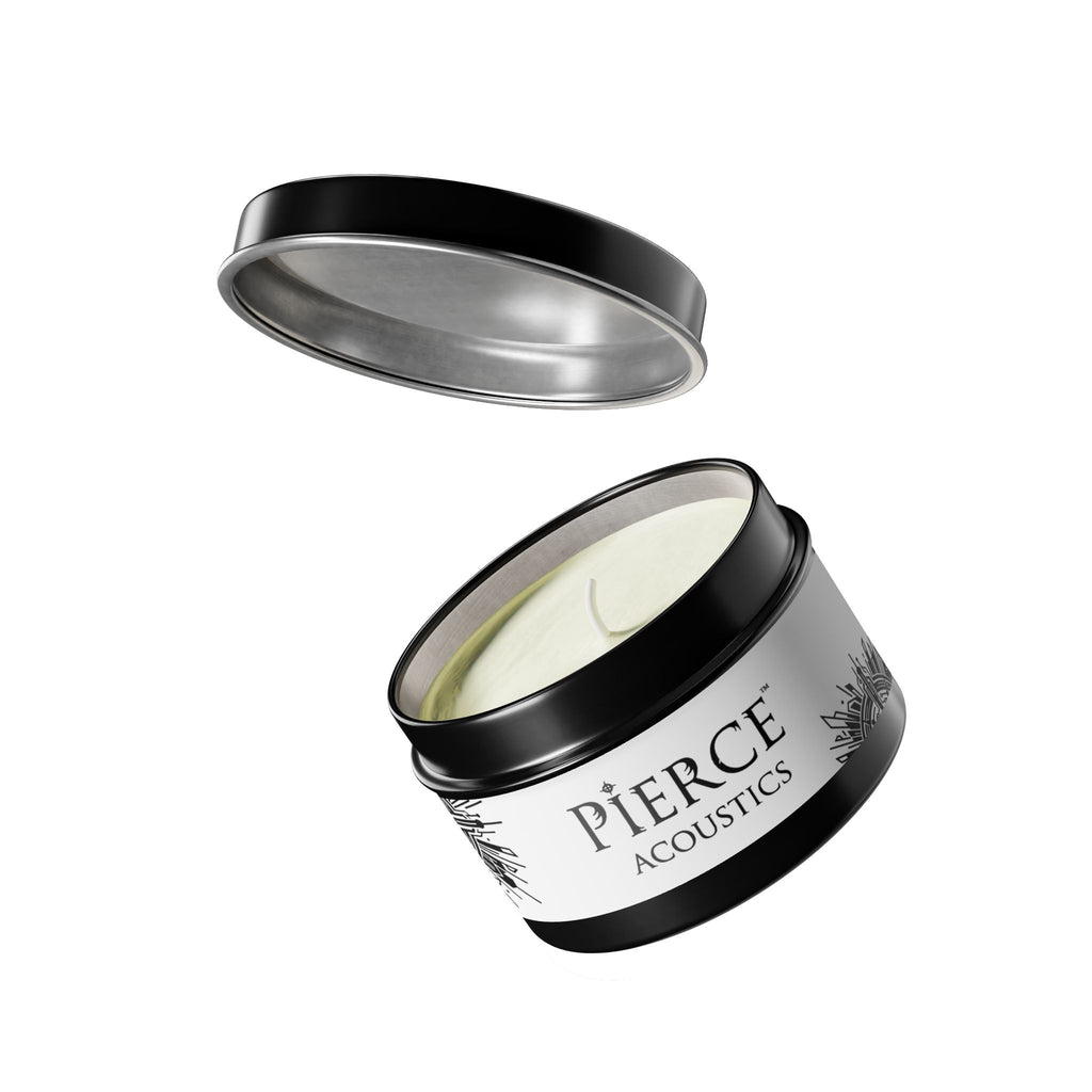 Pierce Acoustics Official Tin Scented Candle