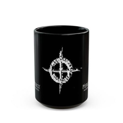 Pierce Acoustics Official Black Logo Mug