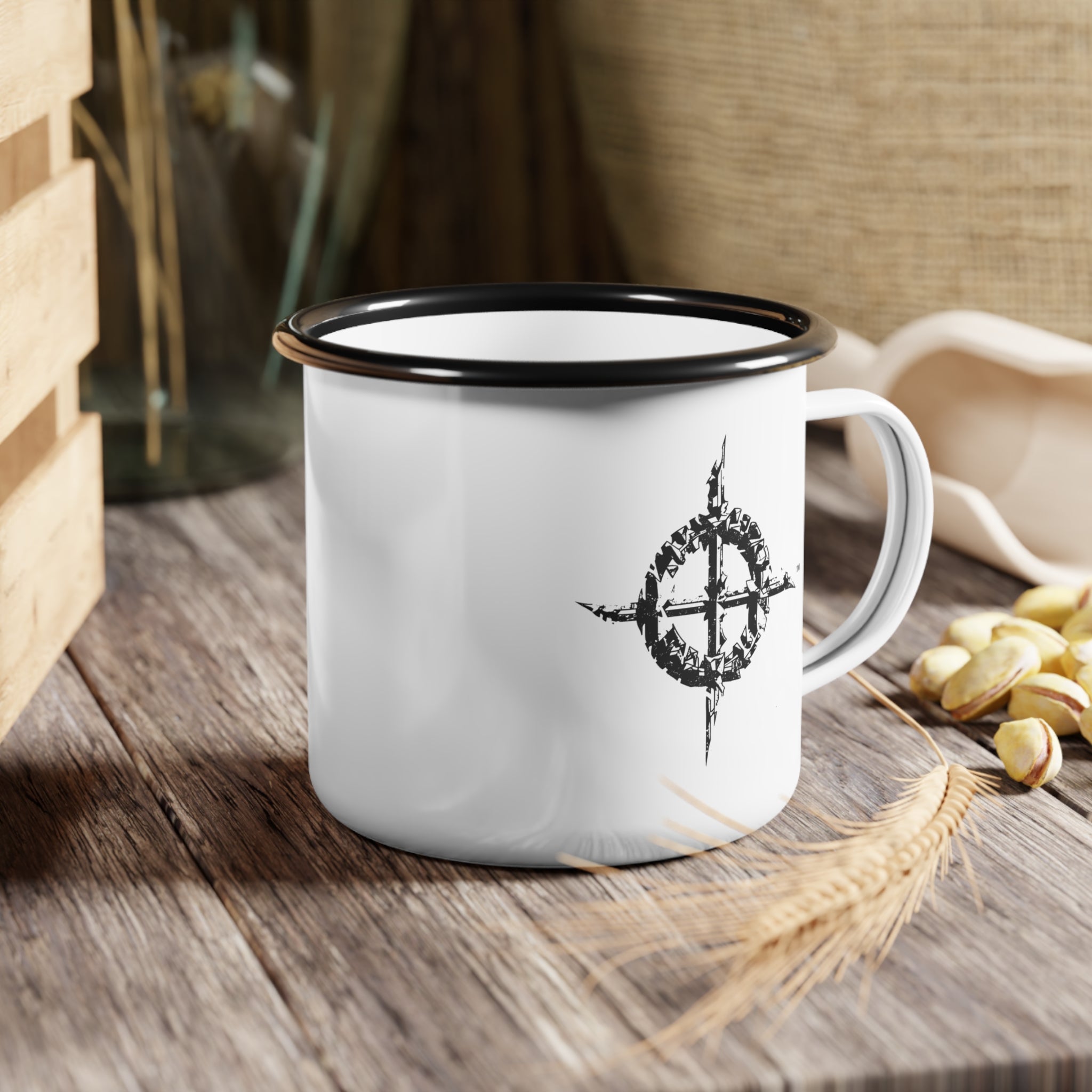 Pierce Acoustics Official Enamel Camp Cup