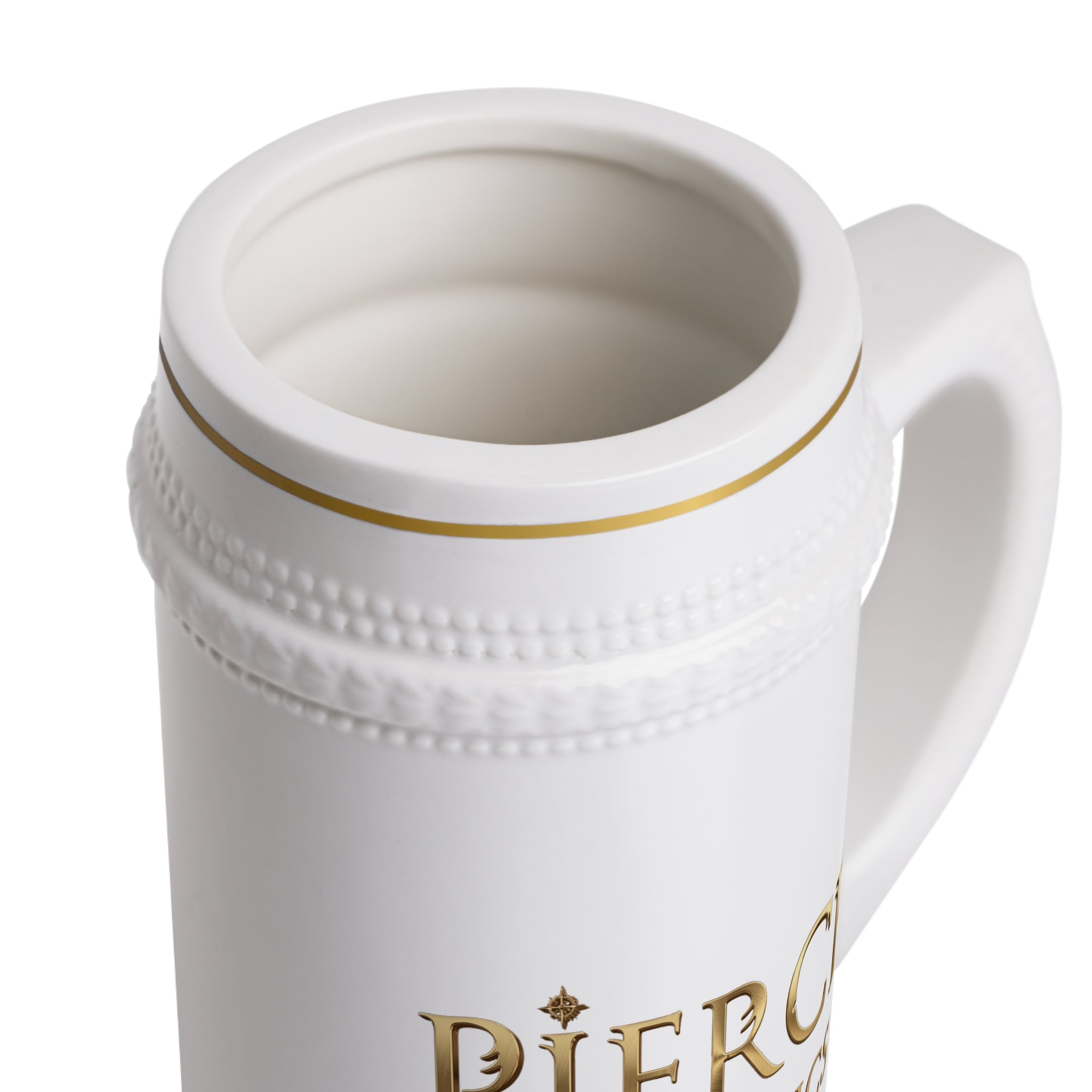 Pierce Acoustics Official Ceramic Beer Stein Mug