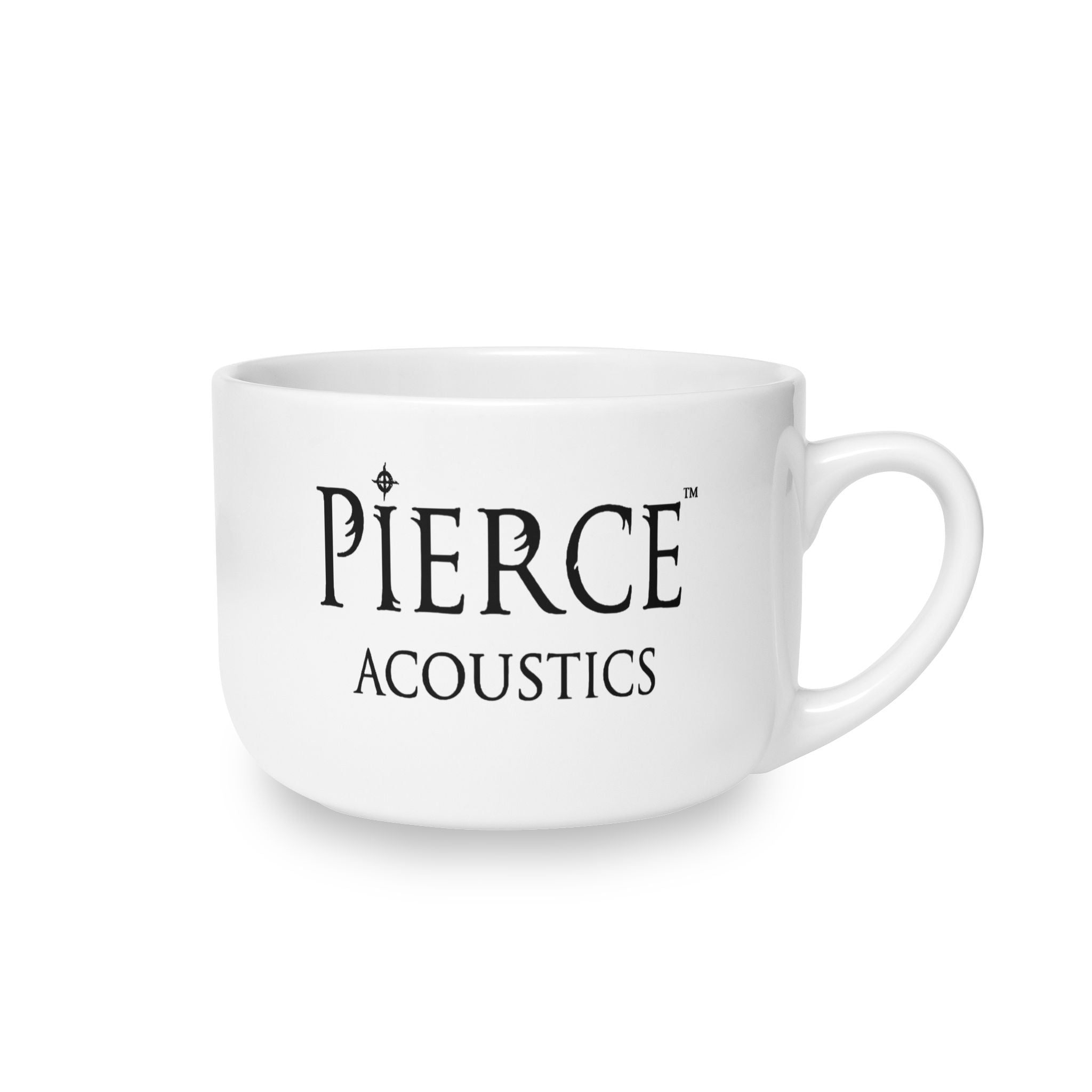 Pierce Acoustics Official 25oz Latte Mug
