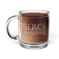 Pierce Acoustics Official Engraved Glass Coffee Mug 12.25 oz