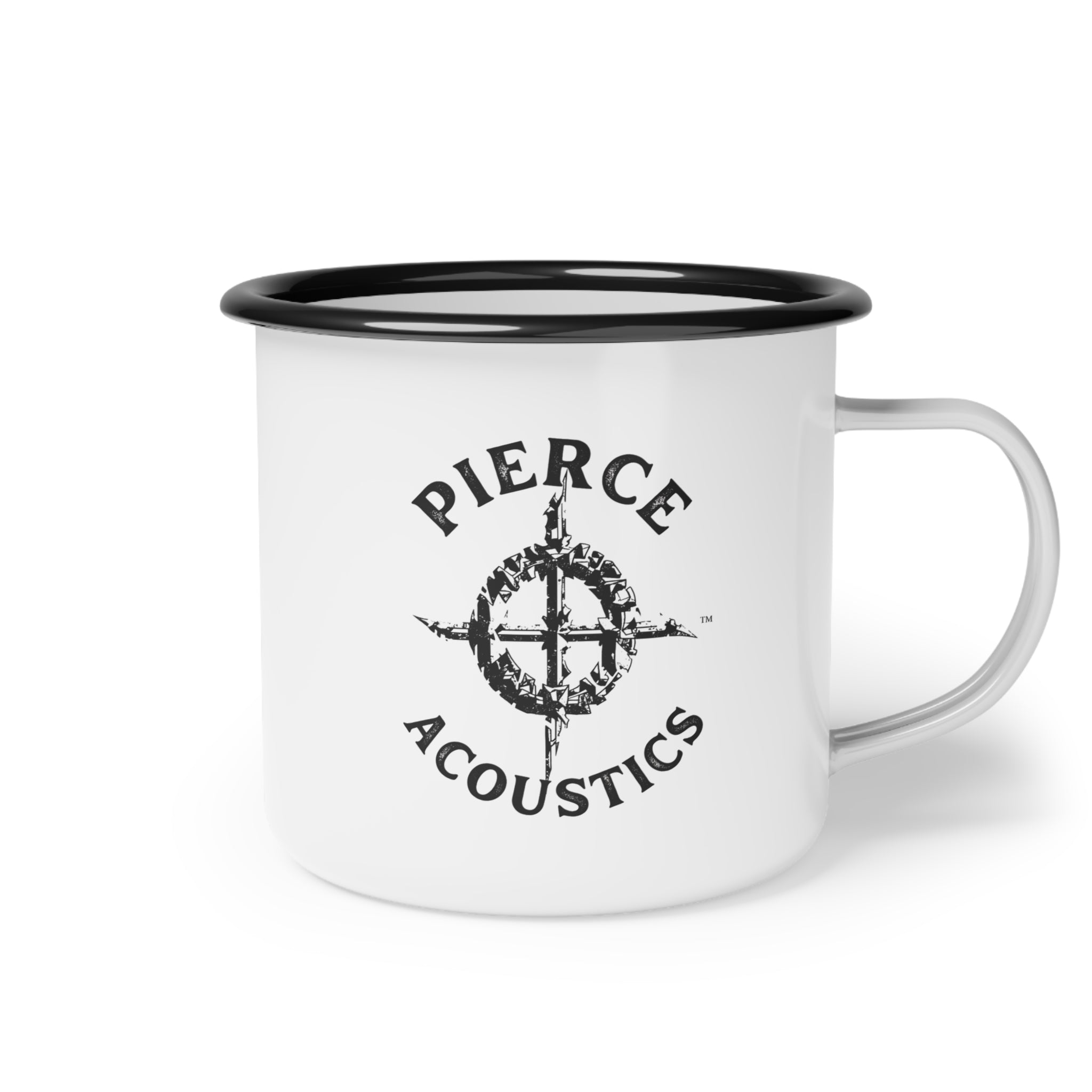 Pierce Acoustics Official Enamel Camp Cup