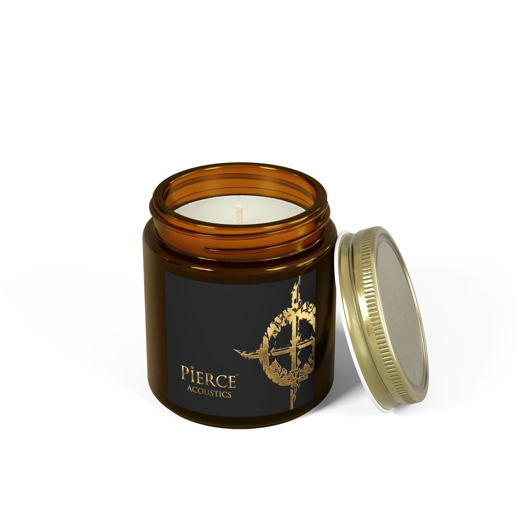 Pierce Acoustics Official Coconut Apricot Scented Candle (4oz & 9oz)