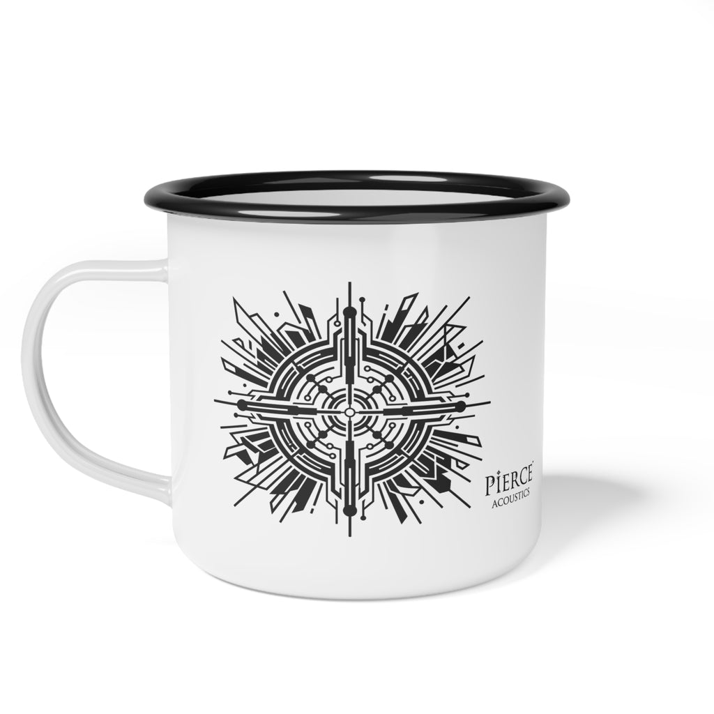 Pierce Acoustics Official Enamel Camp Cup