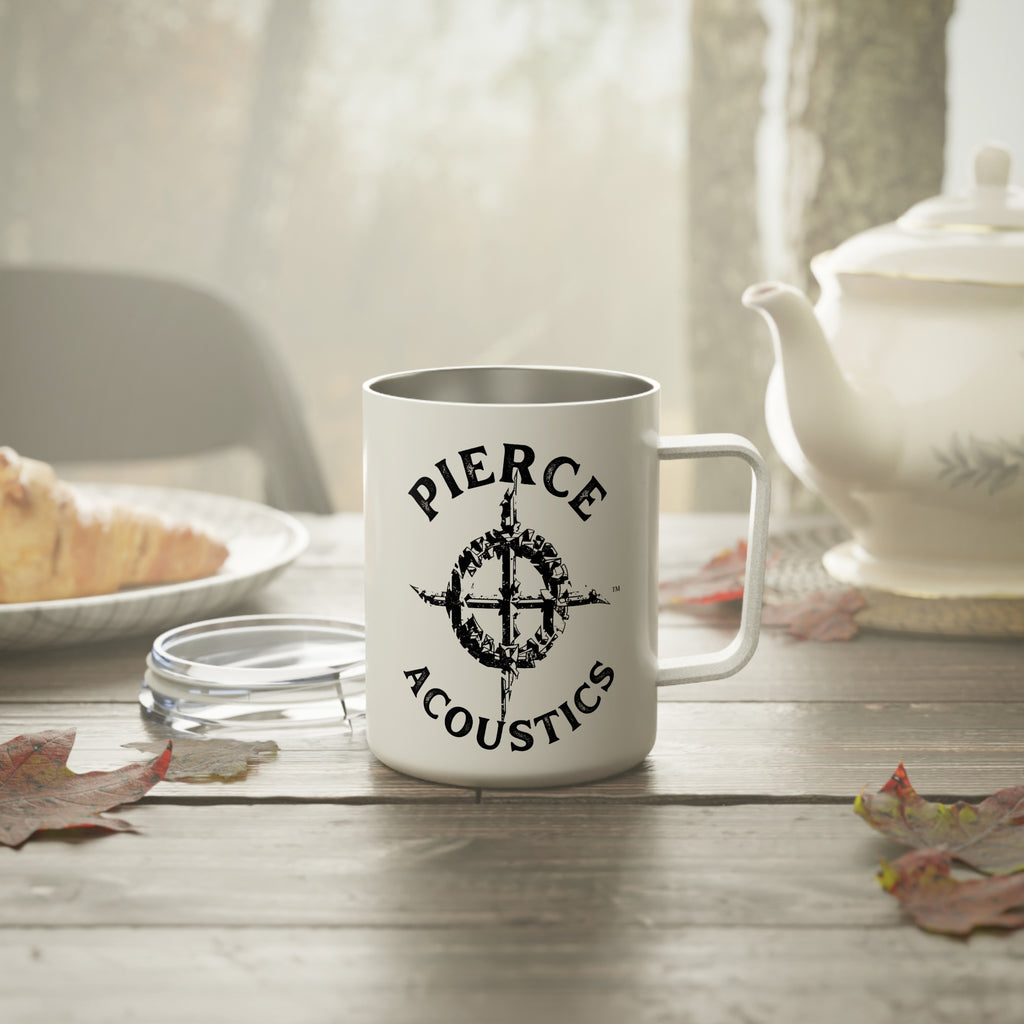 Pierce Acoustics Official 10oz Insulated Coffee Mug