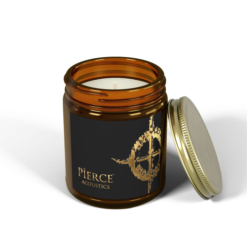 Pierce Acoustics Official Coconut Apricot Scented Candle (4oz & 9oz)