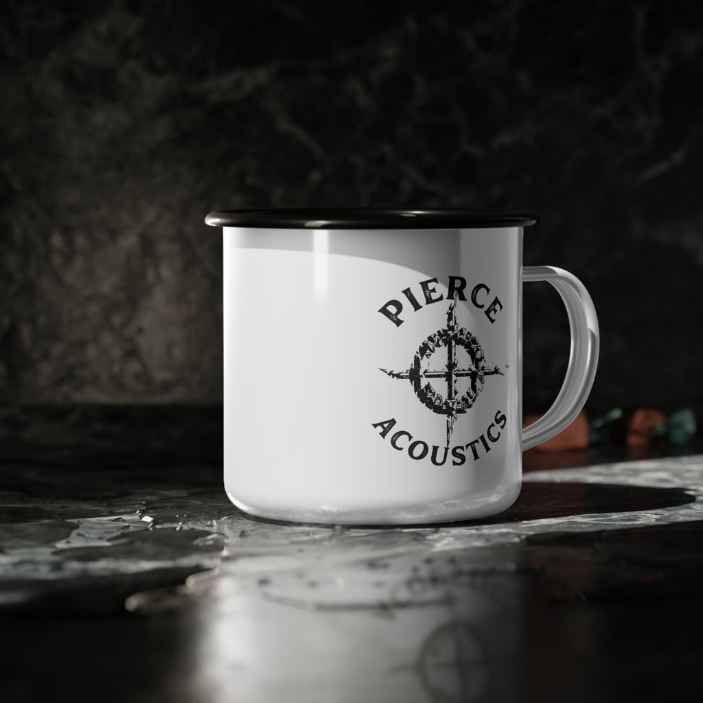 Pierce Acoustics Official Enamel Camp Cup