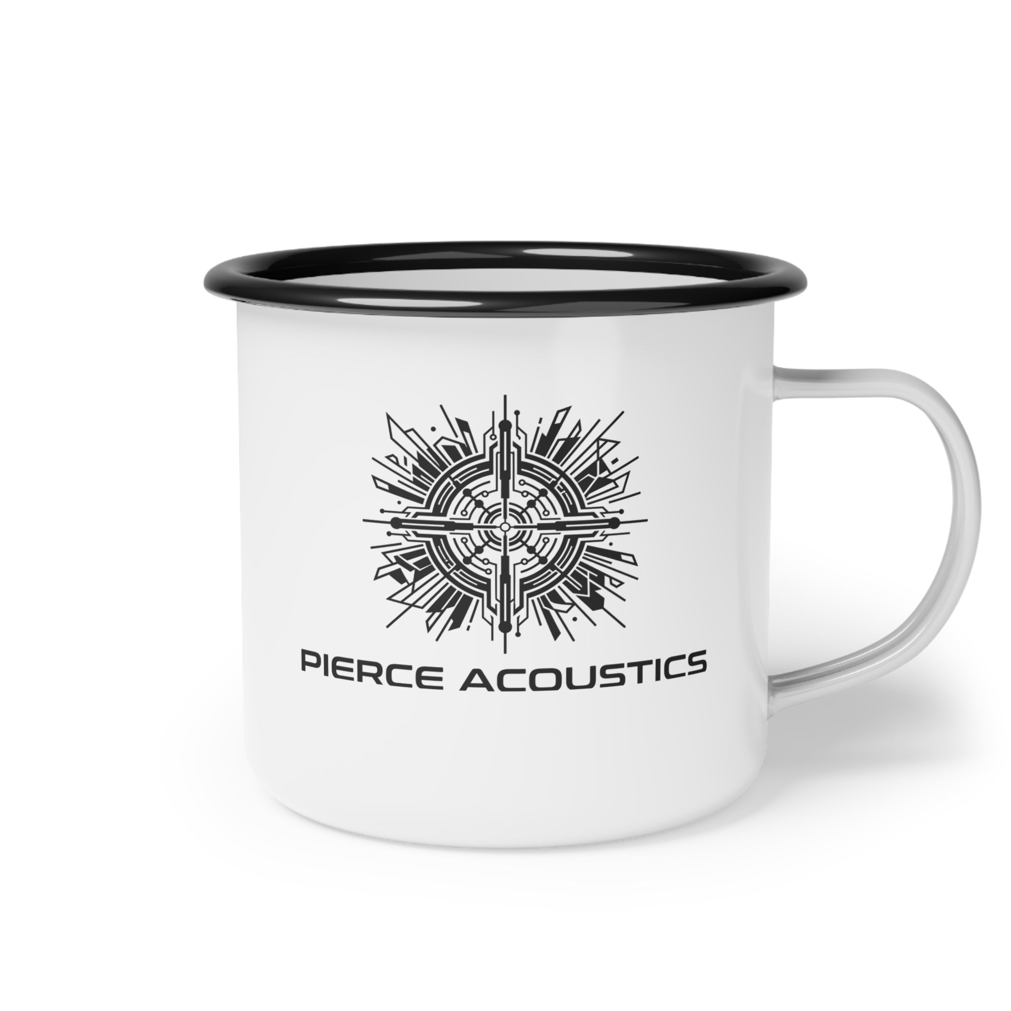 Pierce Acoustics Official Enamel Camp Cup