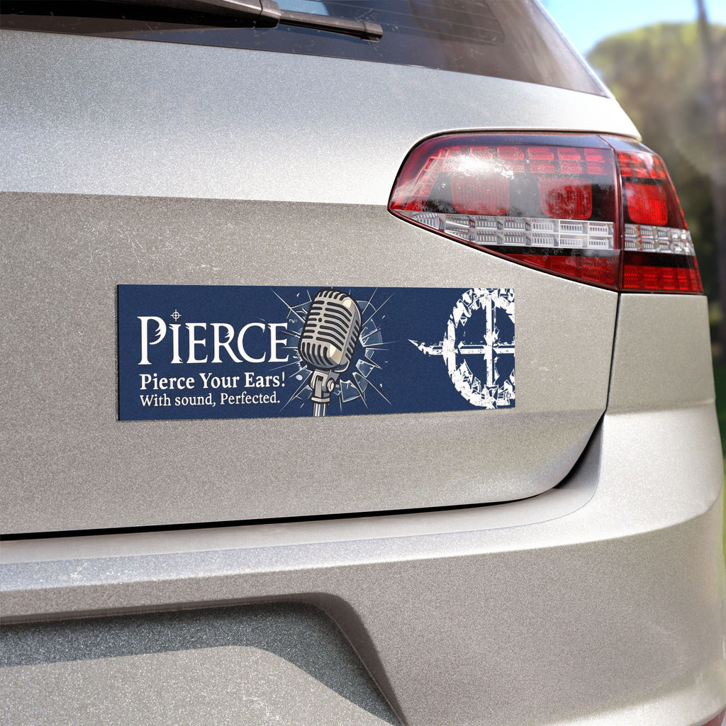 Pierce Acoustics Official Car Magnet