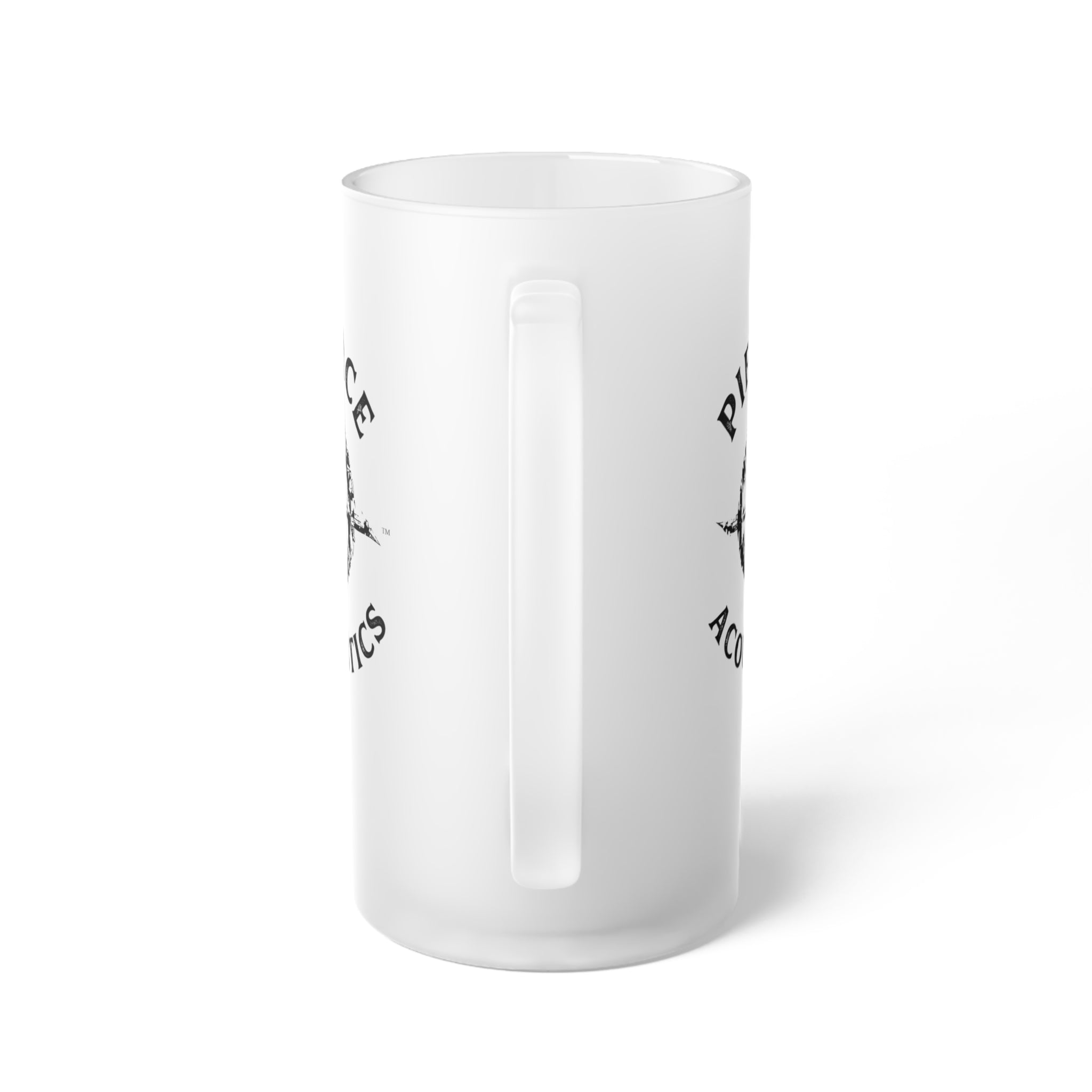 Pierce Acoustics Official Frosted Beer Mug