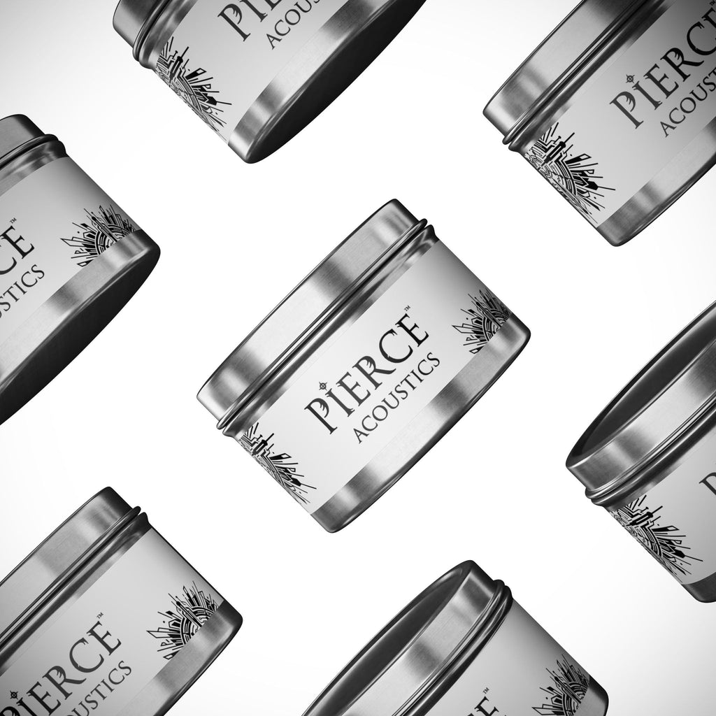 Pierce Acoustics Official Tin Scented Candle