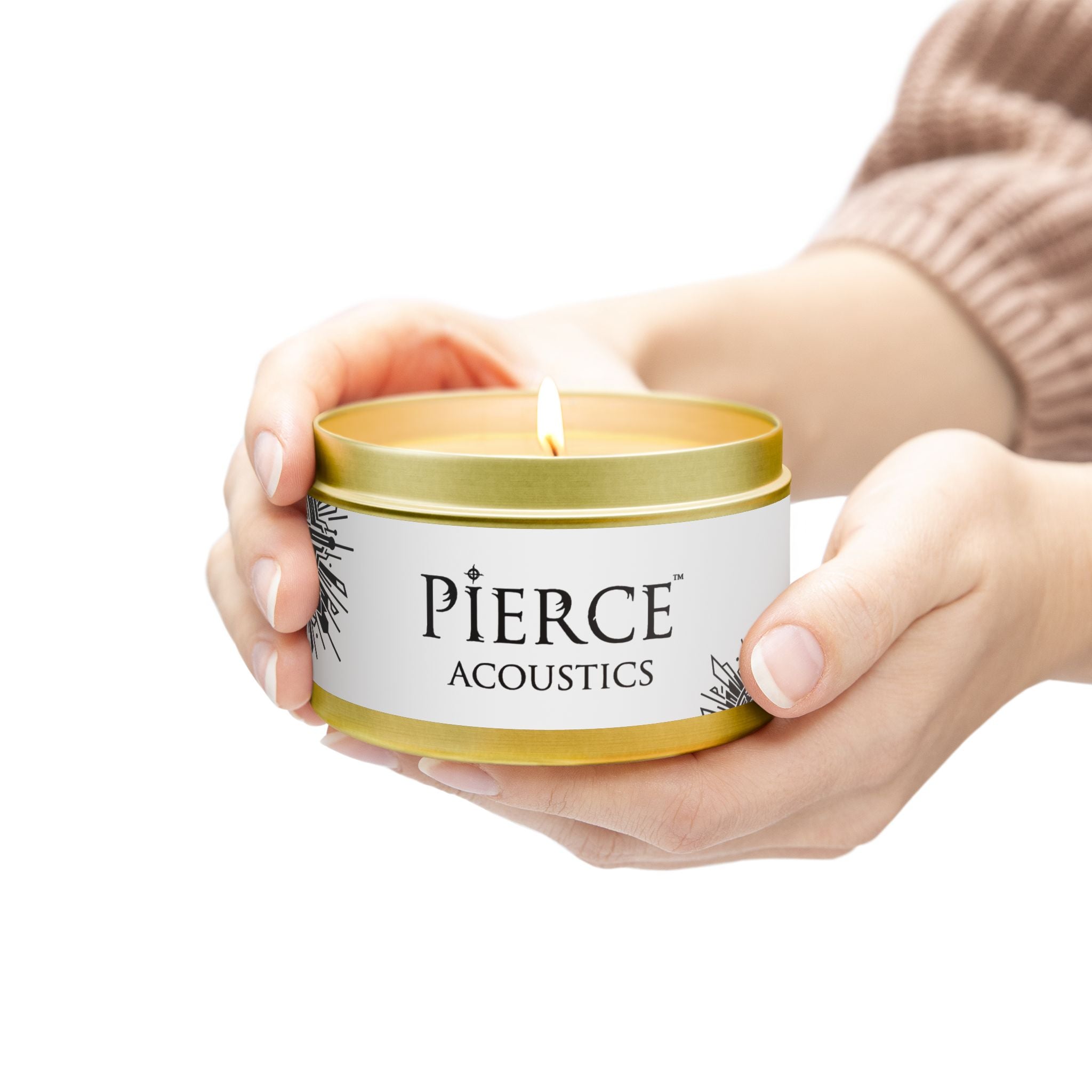 Pierce Acoustics Official Tin Scented Candle