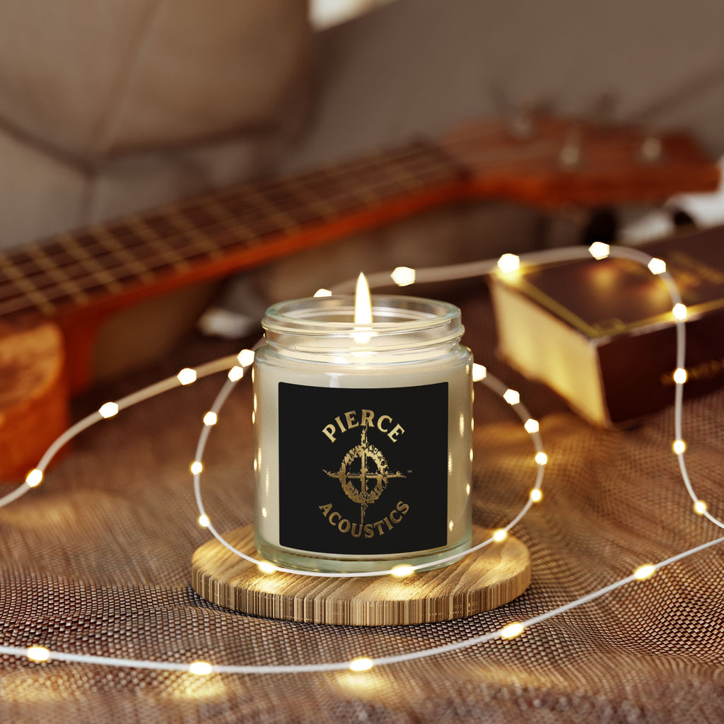 Pierce Acoustics Official Coconut Apricot Scented Candle (4oz/9oz)
