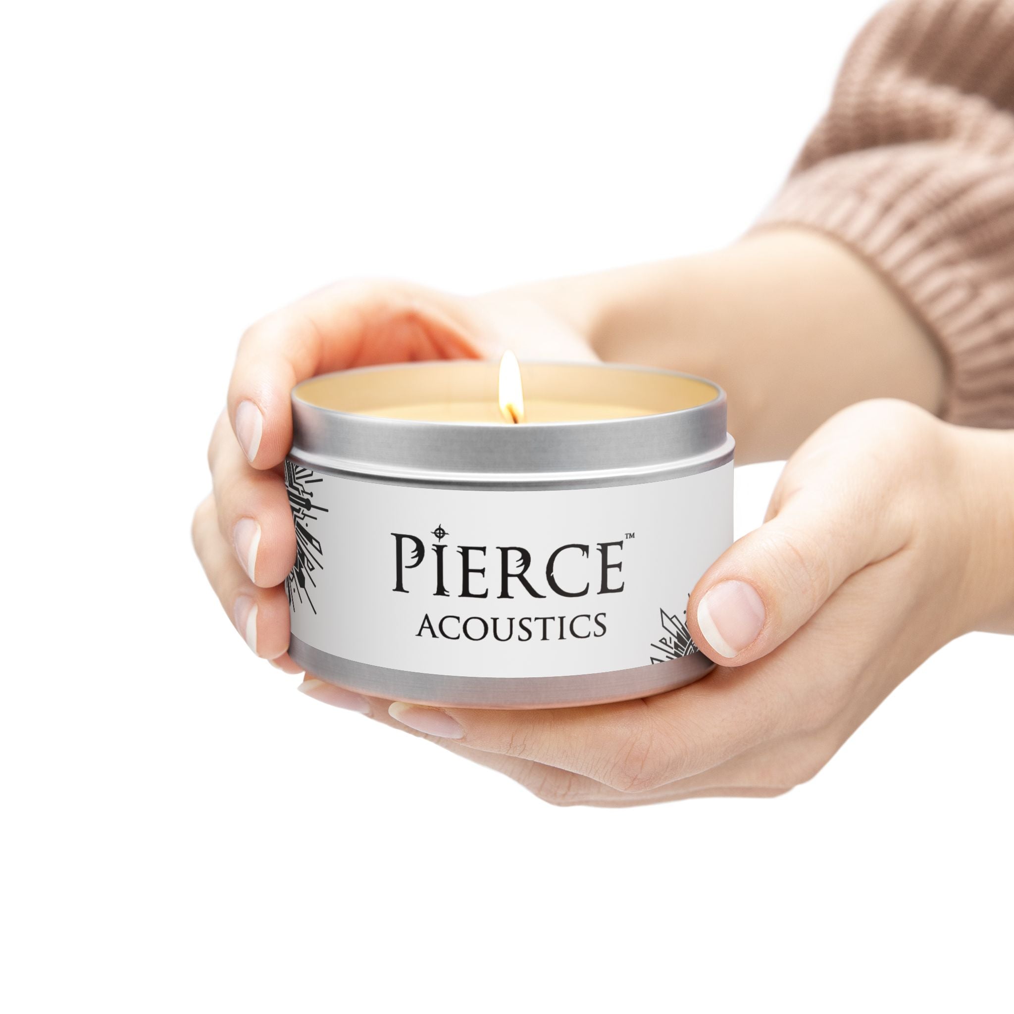 Pierce Acoustics Official Tin Scented Candle