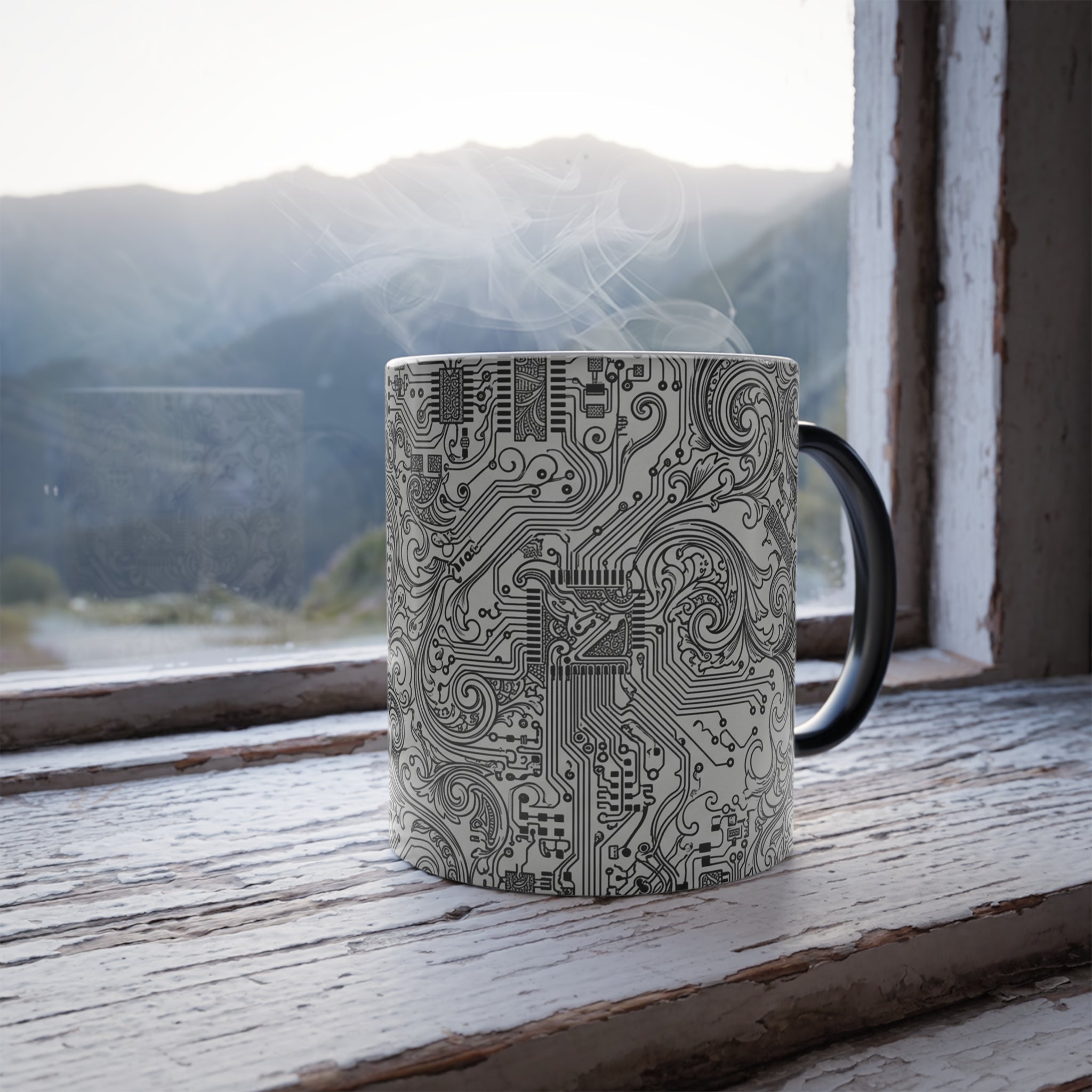 Pierce Acoustics Official Color Changing Mug